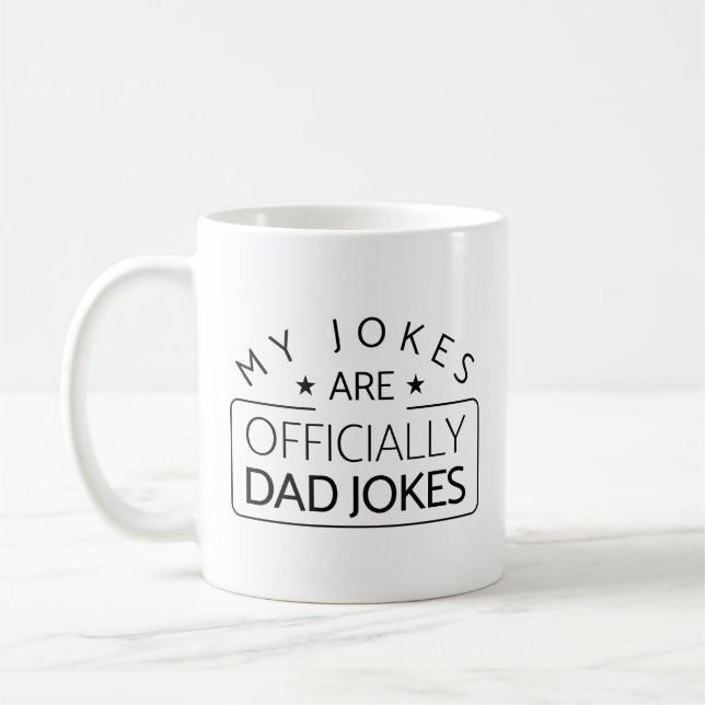 Offiziell Vater Jokes Kaffeetasse (Links)