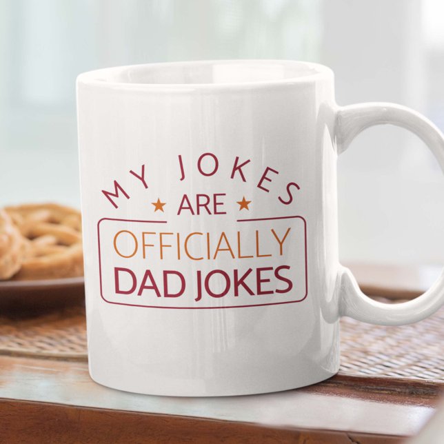 Offiziell Vater Jokes Kaffeetasse (Von Creator hochgeladen)