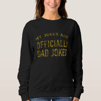 Offiziell Vater Jokes Sweatshirt