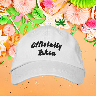 Offiziell Vergeben,Braut, Junggesellinnenabschied  Bestickte Baseballkappe