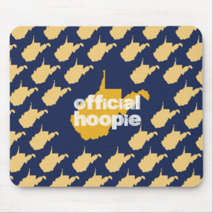 Offiziell West Virginia Hoopie Mountaineer Mousepad