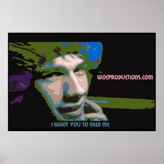 Offiziell WOC Wollte ich Ihnen, mein Poster zu bra