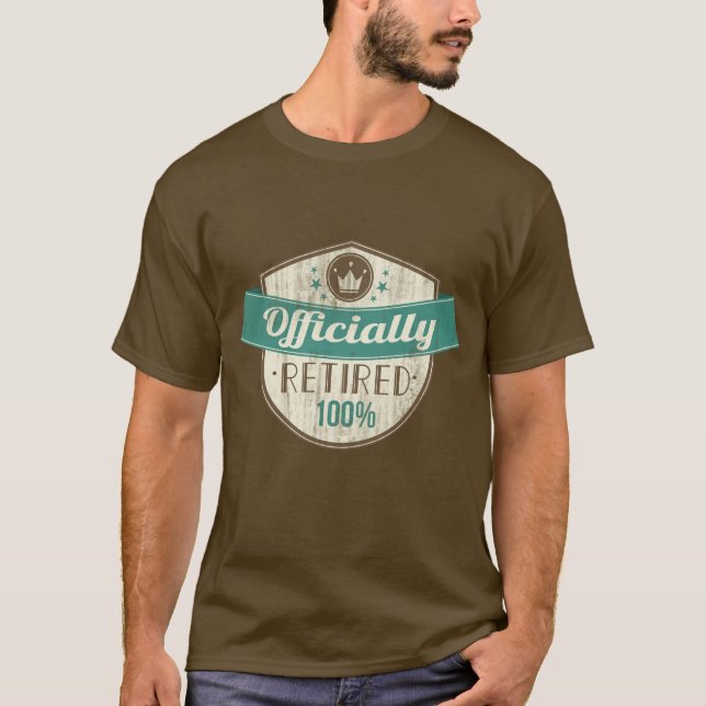 Offiziell zurückgezogen, 100 Prozent-Vintager T-Shirt (Vorderseite)