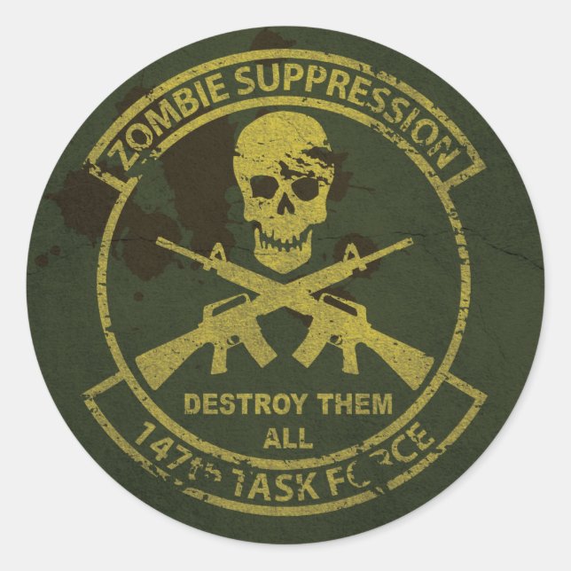 Offizielle 147. ZTF Einheit ID Sticker (Vorderseite)