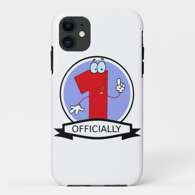 Offizielle 1 Birthday Banner Case-Mate iPhone Hülle (Rückseite)