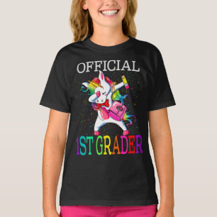 Offizielle 1. Klasse zurück zur Schule T-Shirt