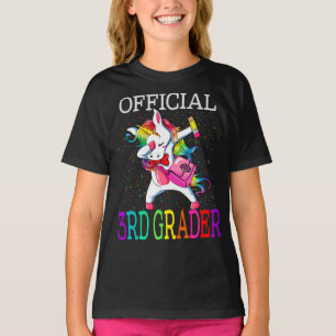 Offizielle 3. Klasse zurück zur Unicorn T-Shirt