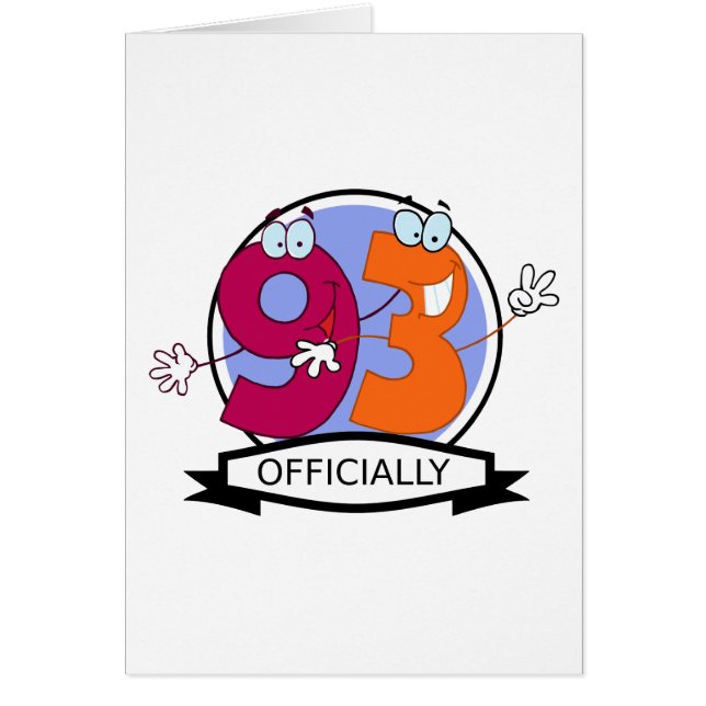 Offizielle 93 Birthday Banner (Vorne)