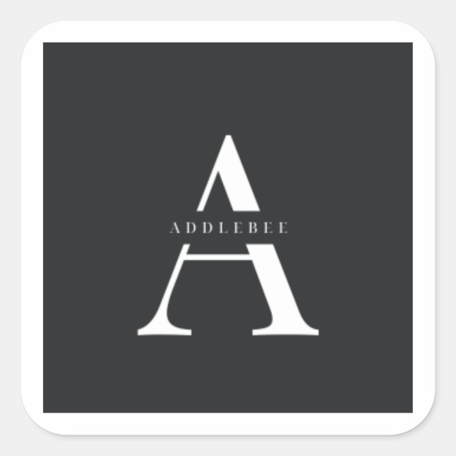 Offizielle Addlebee-Aufkleber Quadratischer Aufkleber (Vorderseite)
