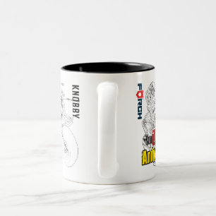 Offizielle Andy Mechanic Tasse-Kaffee- und Teekomp Zweifarbige Tasse