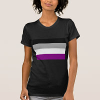 OFFIZIELLE ASEXUALE STOLZ-FLAGGE