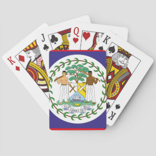 offizielle Belize-Flagge Spielkarten