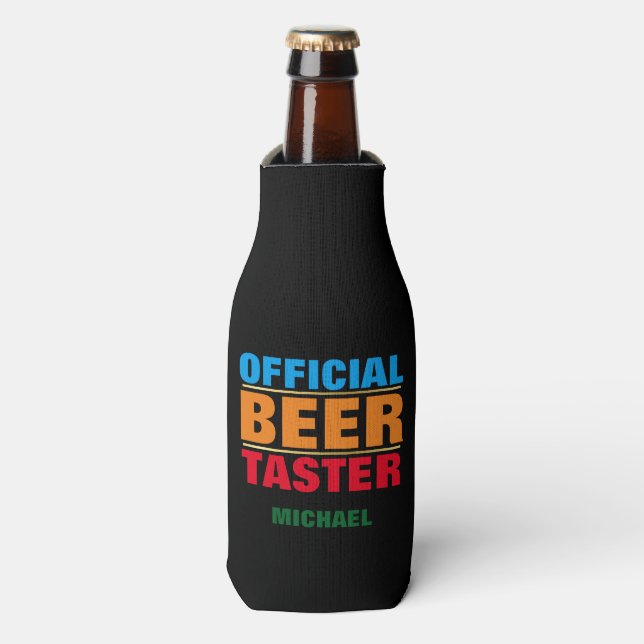offizielle Bierprobe Flaschenkühler (Flaschenvorderseite)