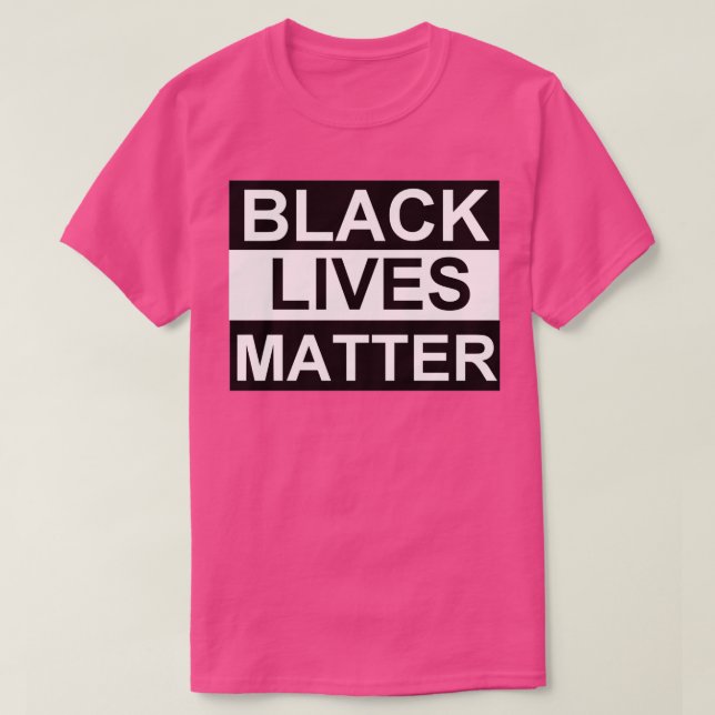 Offizielle BLM-Kampagne zur Unterstützung von Blac T-Shirt (Design vorne)