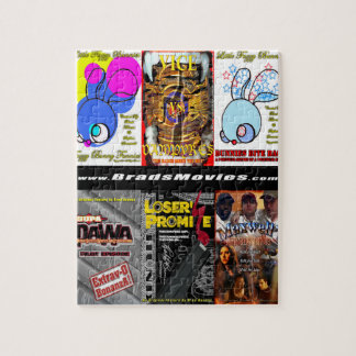 Offizielle BradsMovies Werbeplakatdesign auf Puzzle
