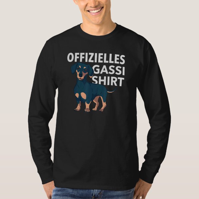 Offizielle Dackel T-Shirt (Vorderseite)