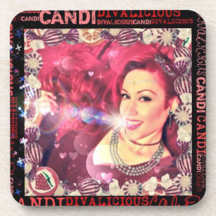 Offizielle Divalicious Candi Untersetzer mit