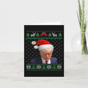 Offizielle Donald Trump-Tasse Ugly Christmas Karte