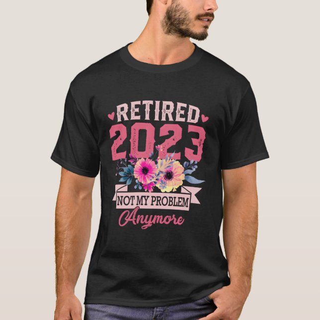 Offizielle Entlastung 2023 Nicht mein Problem mehr T-Shirt (Vorderseite)