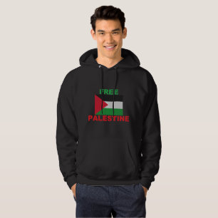 Offizielle Fahne des freien Palästinas - Palästina Hoodie
