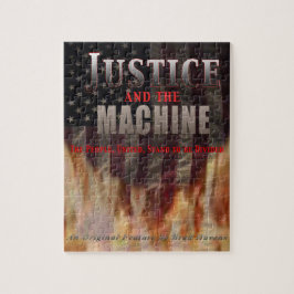 Offizielle Gerechtigkeit und Maschinenplakat Puzzle