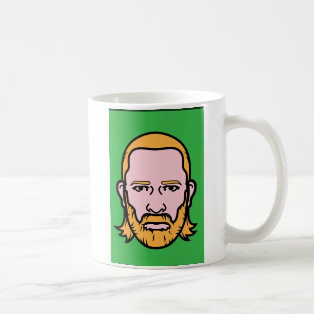 Offizielle Goldbart-Tasse (Seitenlogo) Tasse (Rechts)