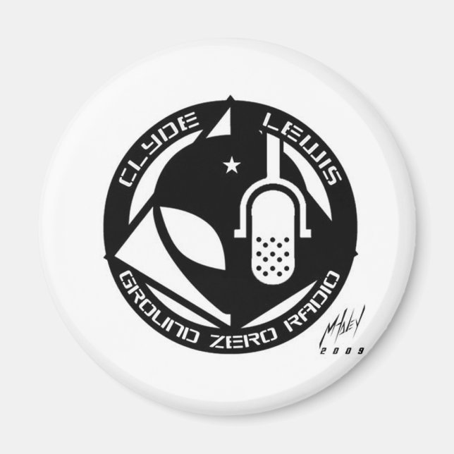 Offizielle Ground Zero Produkte! Magnet (Vorne)