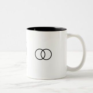 Offizielle Hochzeits-Tasse Zweifarbige Tasse