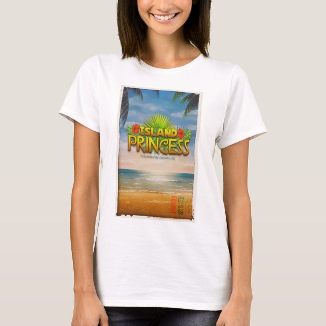 Offizielle Insel Princess Erwägungsgrund T - Shirt (Vorderseite)