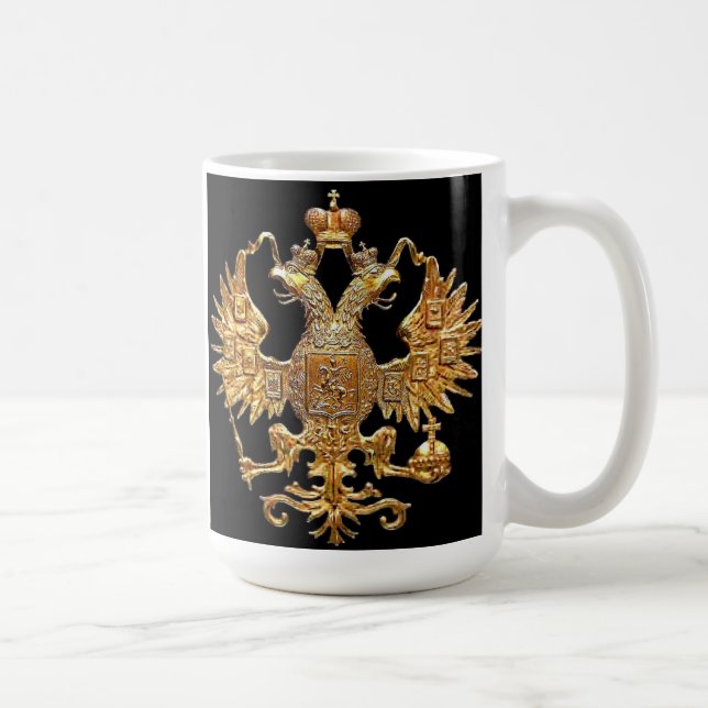 OFFIZIELLE kaiserliche russische Tasse (Rechts)