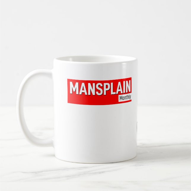 Offizielle monatliche (Budget-)Tasse Kaffeetasse (Links)