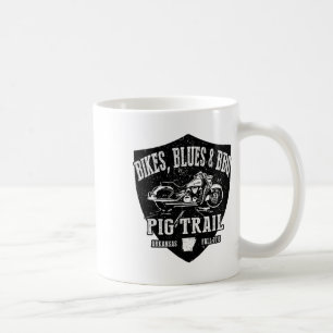 Offizielle Pig Trail Bikes Blues Grillen Motorrad Kaffeetasse