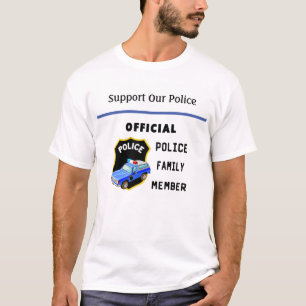 Offizielle Polizeifamilie  T-Shirt