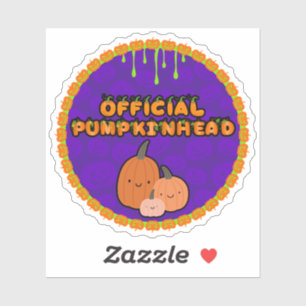 Offizielle Pumpkinhead 3 Pumpkins Aufkleber