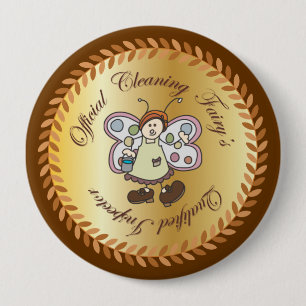 Offizielle Reinigungs-Fee qualifizierter Button