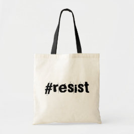 Offizielle #RESIST Taschen-Tasche (natürlich) Tragetasche