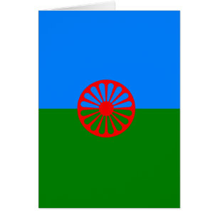 Offizielle Romany-Sinti und Romaflagge
