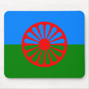 Offizielle Romany-Sinti und Romaflagge Mousepad