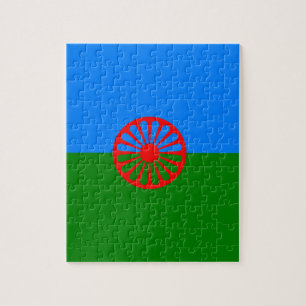 Offizielle Romany-Sinti und Romaflagge Puzzle
