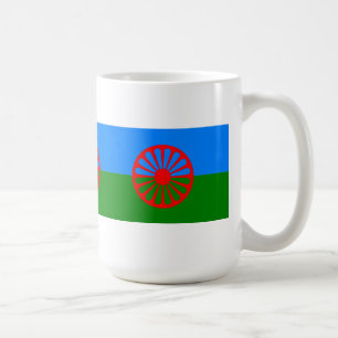 Offizielle Römische Sinti und Roma-Flagge Kaffeezu Kaffeetasse