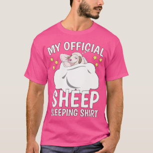 Offizielle Schlafschlafschlafsleep-Nickerchen Pj S T-Shirt
