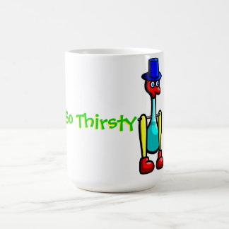 Offizielle "so durstige" Drinky Vogel-Kaffeetasse Kaffeetasse