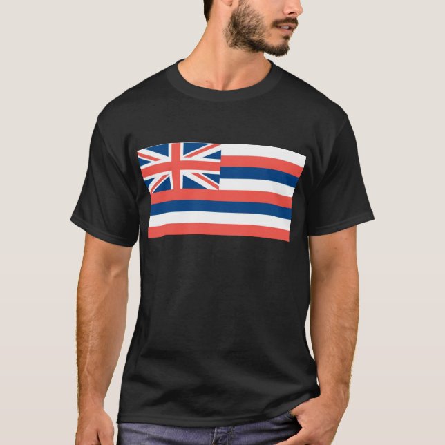 Offizielle Staats-Flagge Hawaiis T-Shirt (Vorderseite)