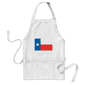Offizielle Staats-Flagge Texas Schürze