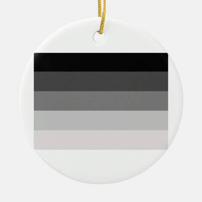 OFFIZIELLE STRAIGHT PRIDE FLAG KERAMIKORNAMENT (Vorne)