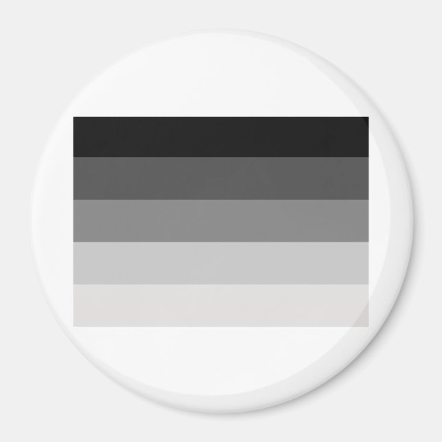 OFFIZIELLE STRAIGHT PRIDE FLAG MAGNET (Vorne)