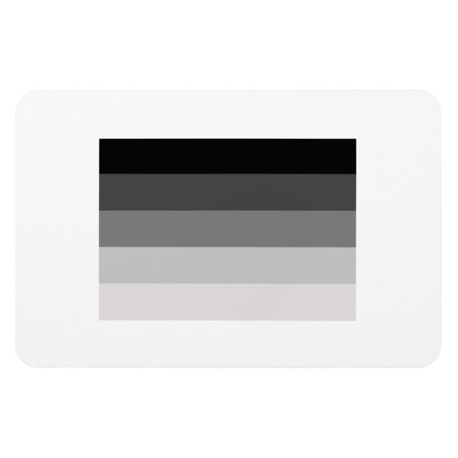OFFIZIELLE STRAIGHT PRIDE FLAG MAGNET (Horizontal)