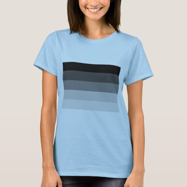 OFFIZIELLE STRAIGHT PRIDE FLAG T-Shirt (Vorderseite)