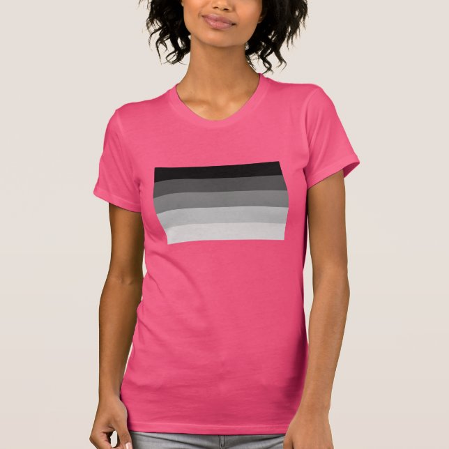 OFFIZIELLE STRAIGHT PRIDE FLAG T-Shirt (Vorderseite)