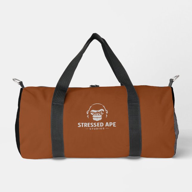 Offizielle Stressed Ape Studo Merchandise Duffle Bag (Vorderseite)